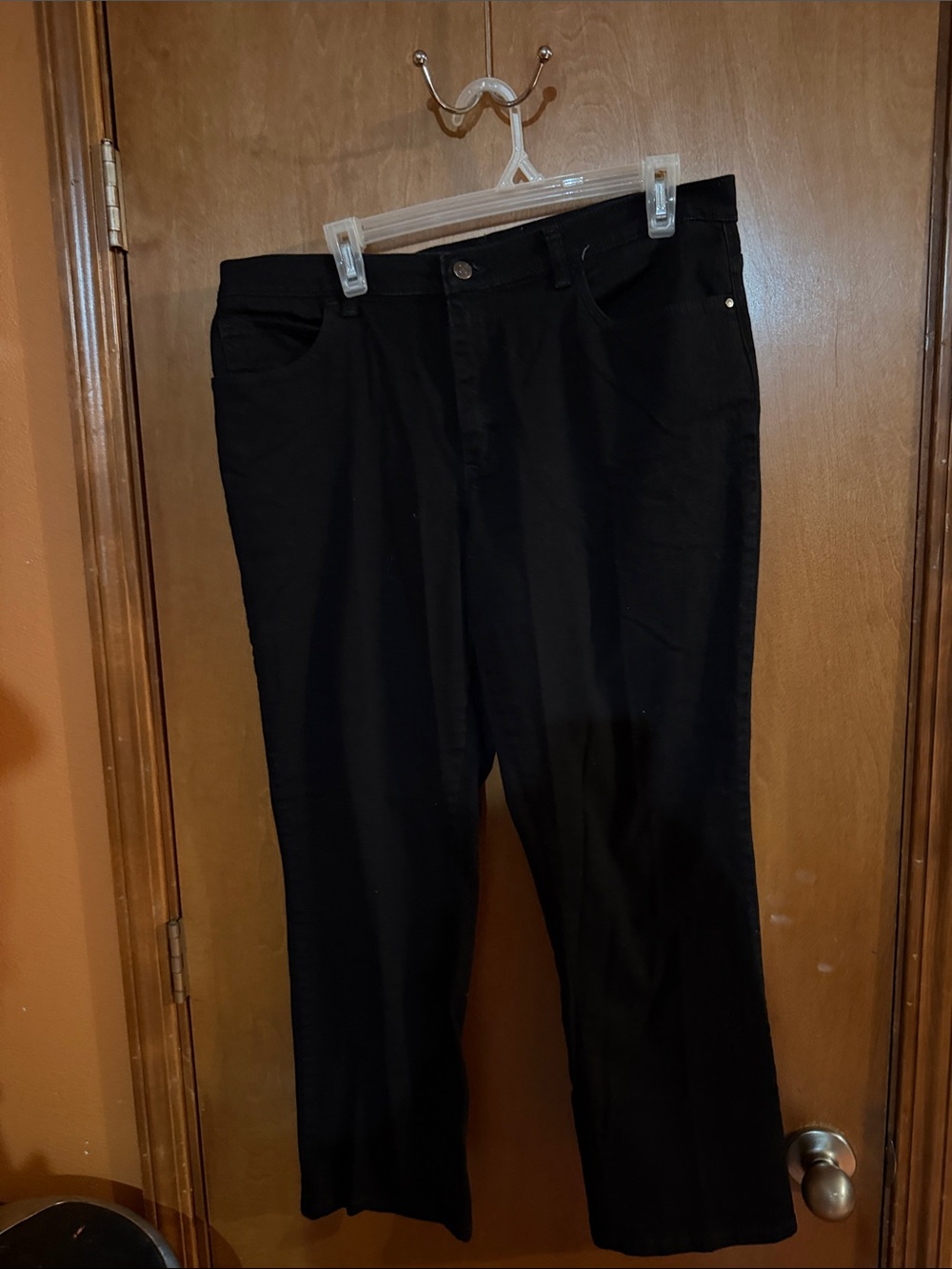 Lee Women's Black Straight-Leg Jeans